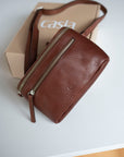 Leather fanny pack - Monte