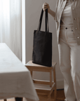 Leather tote bag - Jujuy