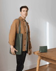 Leather tote bag - Jujuy