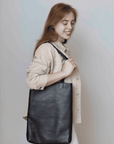 Leather tote bag - Jujuy