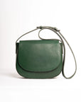 Leather bag. Shoulder bag. Full grain leather bag. Vegetable tanned leather purse. Smooth leather crossbody bag.