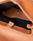 Full grain leather backpack. Vegetable tanned leather backpack. Laptop backpack. Unlined backpack.