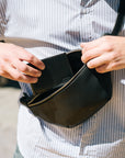 Leather fanny pack - Selva