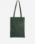 Full grain leather tote. Laptop bag. Vegetable tanned leather shoulder bag.
