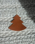Christmas leather ornaments