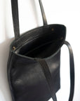 Full grain leather tote. Laptop bag. Vegetable tanned leather shoulder bag.