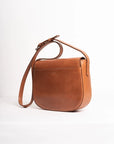 Leather bag. Shoulder bag. Full grain leather bag. Vegetable tanned leather purse. Smooth leather crossbody bag.