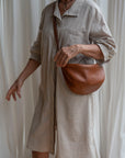 Leather Sling bag - Teca