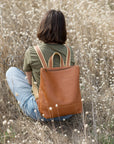Leather backpack - Ombú L