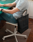 Leather tote bag - Ceibo L briefcase