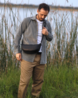 Leather Sling bag - Teca