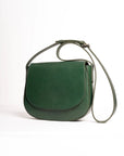 Leather bag. Shoulder bag. Full grain leather bag. Vegetable tanned leather purse. Smooth leather crossbody bag.