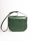 Leather bag. Shoulder bag. Full grain leather bag. Vegetable tanned leather purse. Smooth leather crossbody bag.