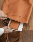 Leather backpack - Andes M