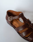 leather fisherman sandals classic buckle