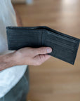 leather wallet bifold interior