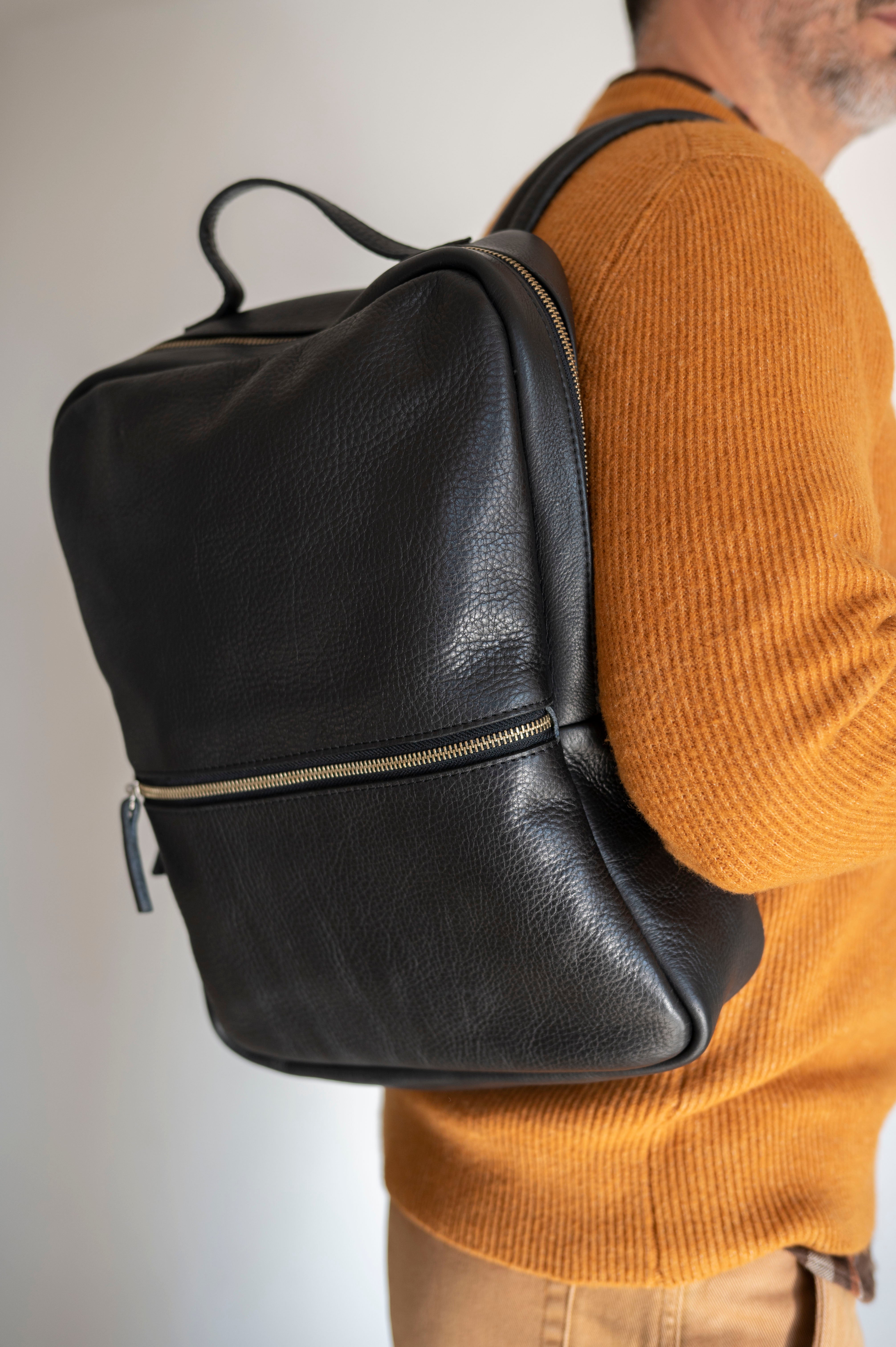 Leather Backpack