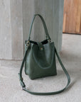 Leather crossbody bag - Lago