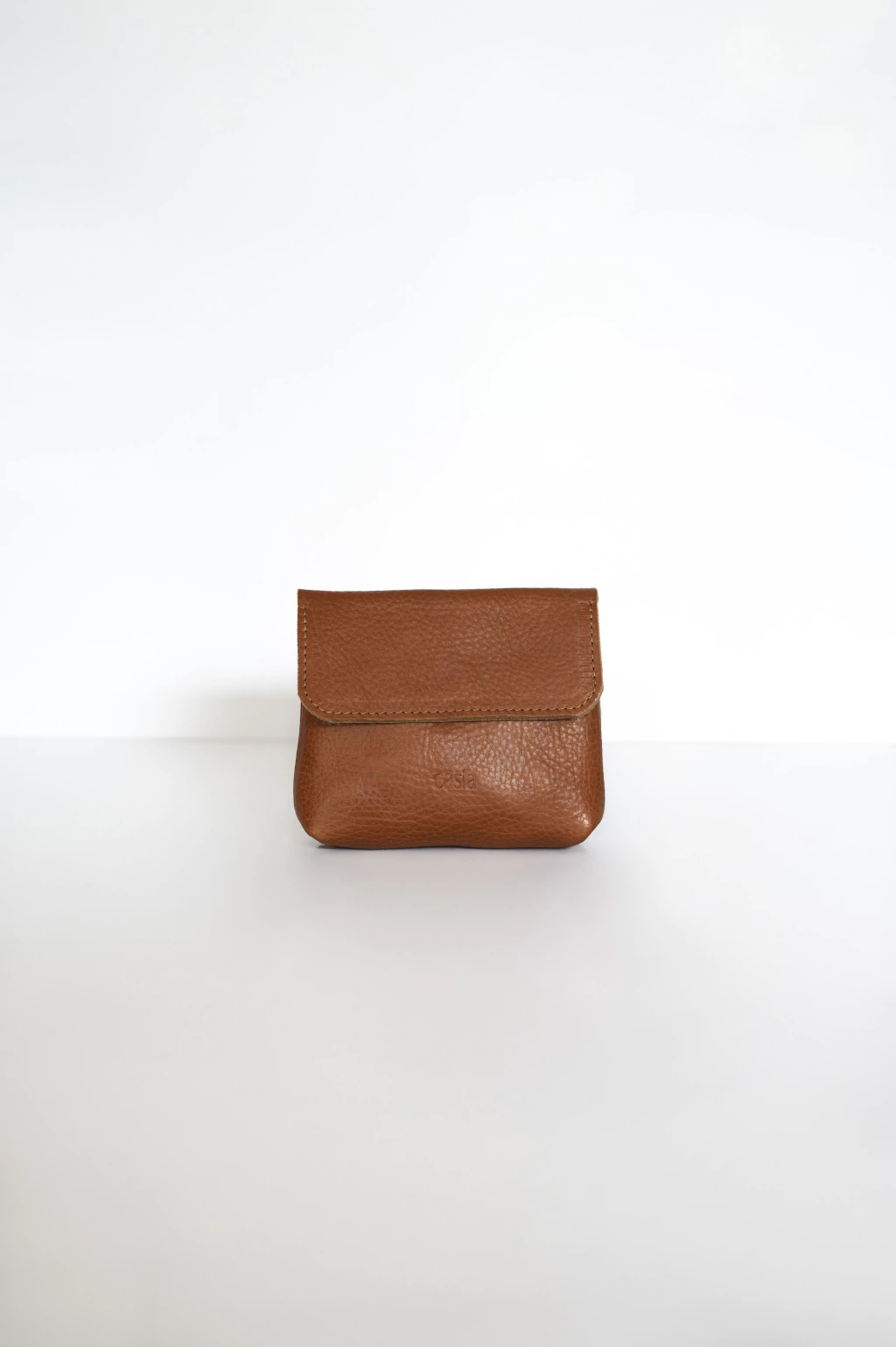 小物 BROWNBAG LEATHER POUCH / BLACK ucoleatherpoucaramel.png?v=
