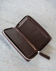Leather wallet for women interior