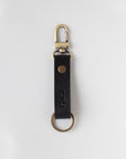 Full grain leather key fob. Vegetable tanned leather.