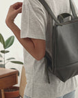 Full grain leather pencil case