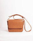 Leather bag. Shoulder bag. Full grain leather bag. Vegetable tanned leather purse. Smooth leather crossbody bag.