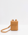 Mini leather bag. Shoulder bag. Full grain leather bag. Vegetable tanned leather purse.