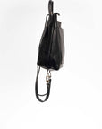 Convertible backpack. Full grain leather backpack. Vegetable tanned leather backpack. Unlined backpack.