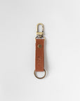 Full grain leather key fob. Vegetable tanned leather.