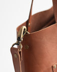 Leather tote bag. Full grain leather tote bag. Shoulder bag. Full grain leather bag. Vegetable tanned leather bag. Crossbody bag.