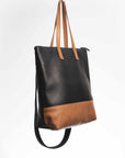 Leather bag. Full grain leather tote bag. Shoulder bag. Vegetable tanned leather bag. Crossbody bag.