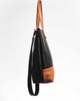 Leather bag. Full grain leather tote bag. Shoulder bag. Vegetable tanned leather bag. Crossbody bag.
