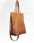 Leather bag. Full grain leather tote bag. Shoulder bag. Vegetable tanned leather bag. Crossbody bag.