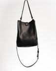 Full grain leather mini tote bag. Vegetable tanned leather shoulder bag. Crossbody bag. Leather purse.