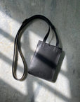 Mini leather bag. Shoulder bag. Full grain leather bag. Vegetable tanned leather purse.