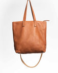 Leather bag. Full grain leather tote bag. Shoulder bag. Vegetable tanned leather bag. Crossbody bag.