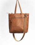 Leather bag. Full grain leather tote bag. Shoulder bag. Vegetable tanned leather bag. Crossbody bag.