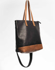 Leather bag. Full grain leather tote bag. Shoulder bag. Vegetable tanned leather bag. Crossbody bag.