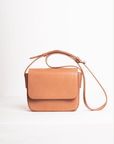 Leather bag. Shoulder bag. Full grain leather bag. Vegetable tanned leather purse. Smooth leather crossbody bag.