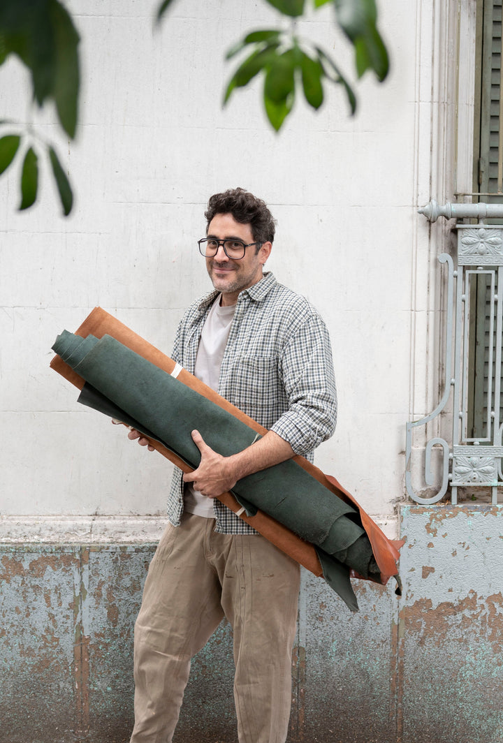UNIQUE: Lucas, the hands behind our craft - Leather artisan