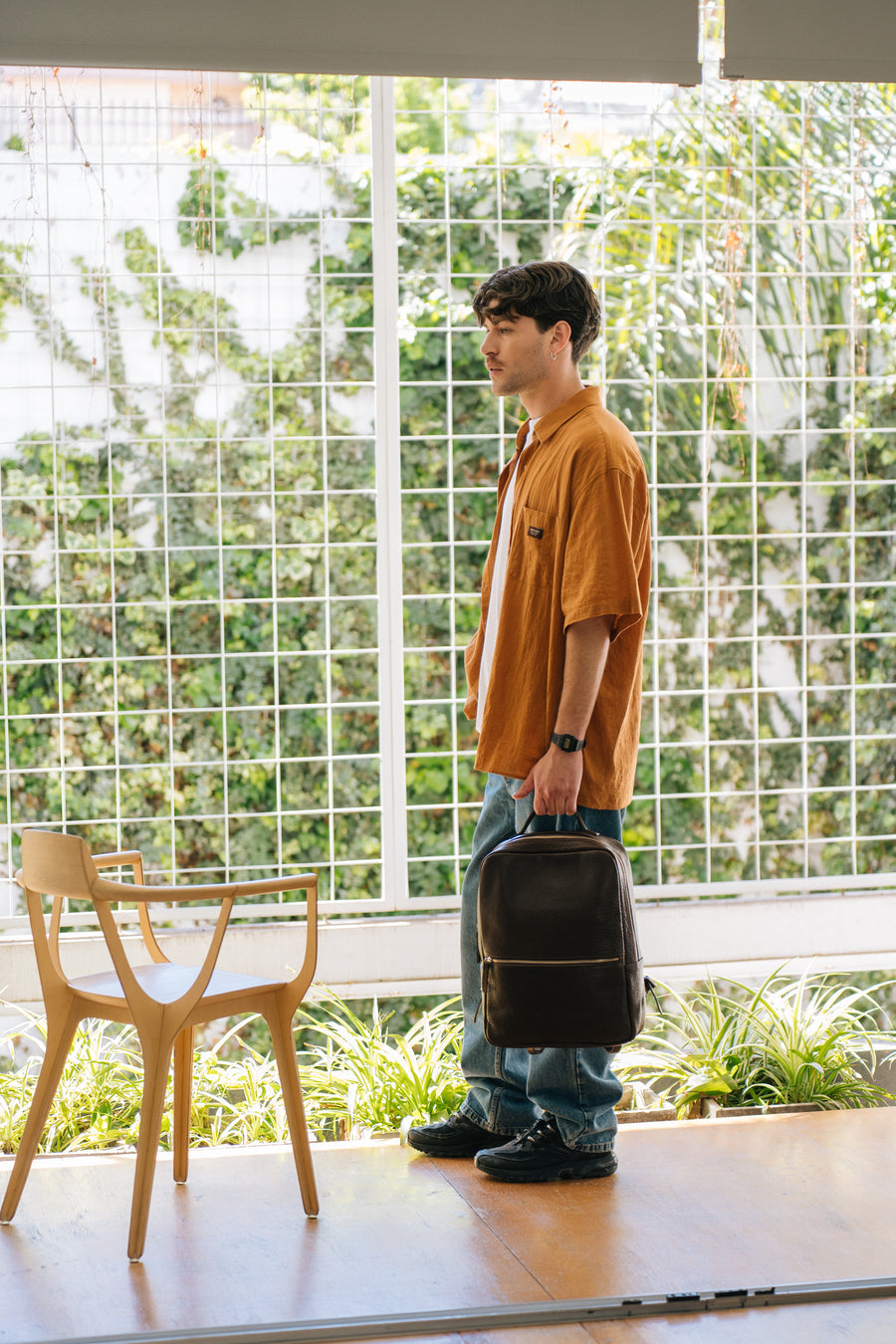 Leather Backpack - Cuyo