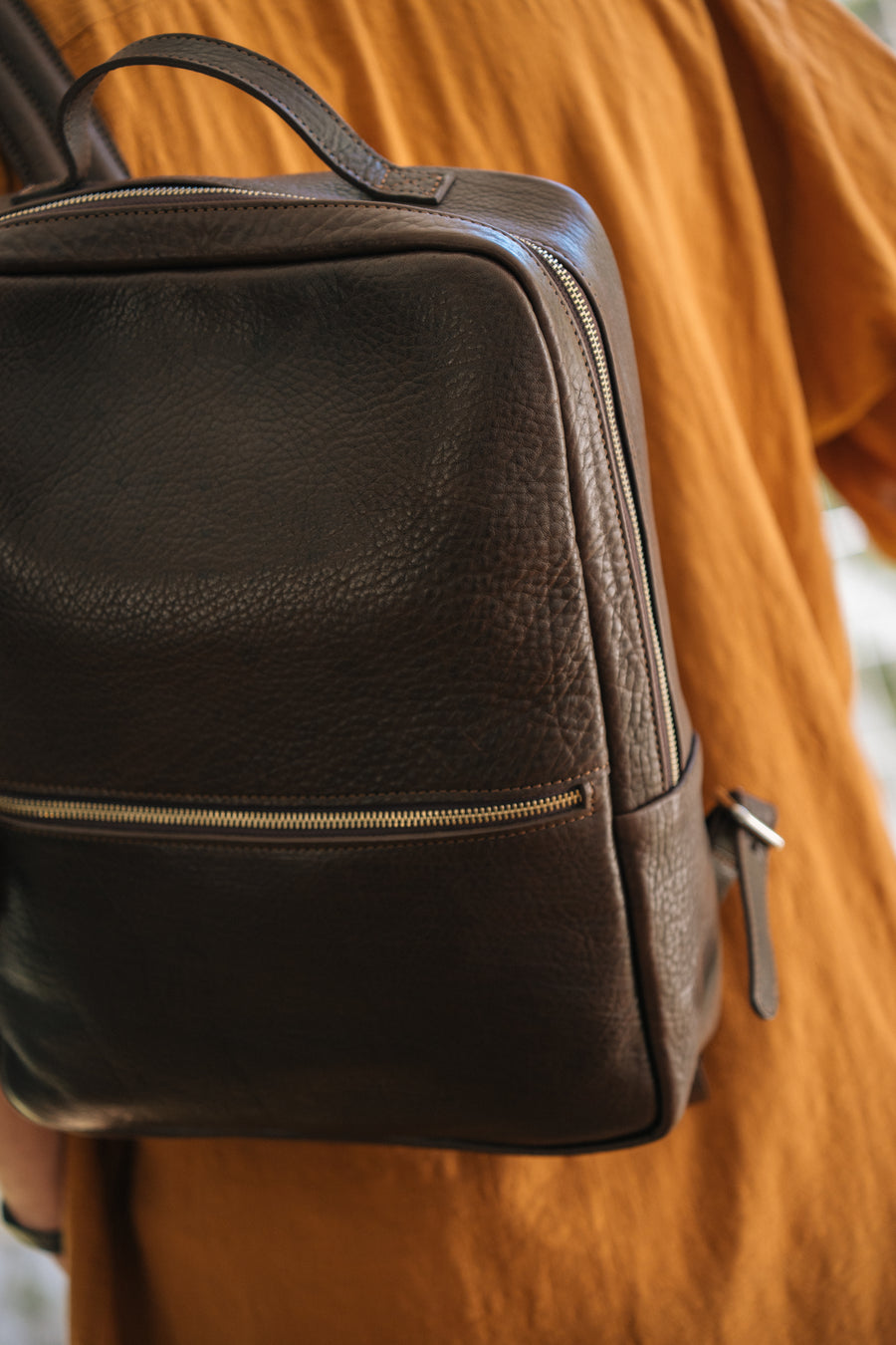 Leather Backpack - Cuyo
