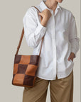 Leather crossbody bag - Valle
