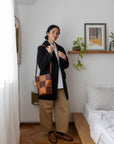 Leather crossbody bag - Valle