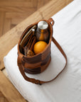 Leather crossbody bag - Valle