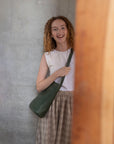 Leather shoulder bag - Río