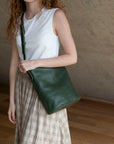 Leather shoulder bag - Río