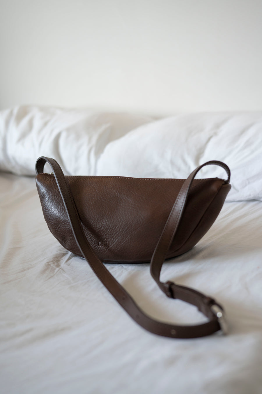 Leather Sling Bag | Fanny Pack | Leather Hobo Bag | Leather Crossbody Bag - Leather Shoulder Bag