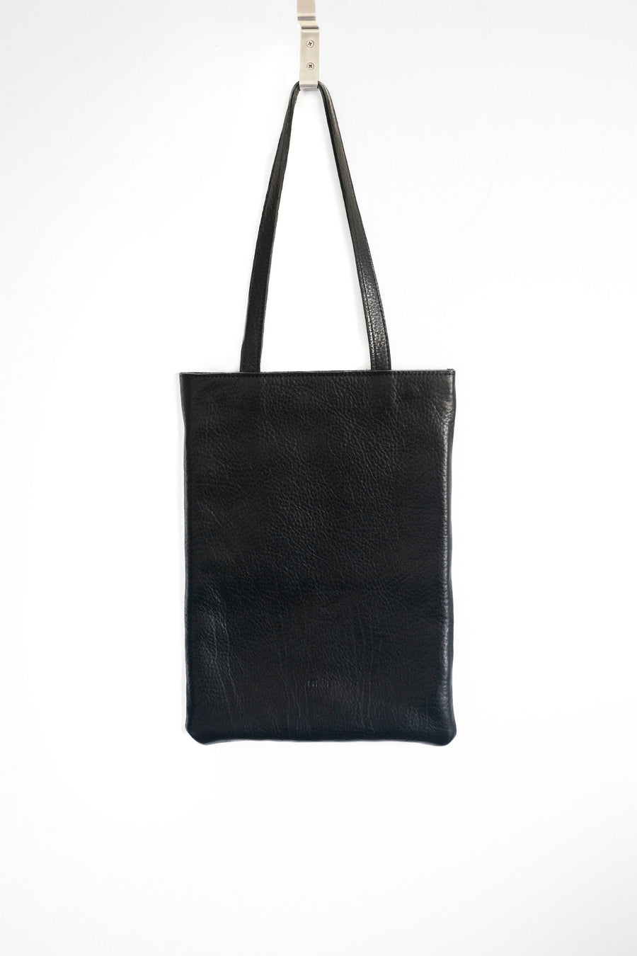 Full grain leather tote. Laptop bag. Vegetable tanned leather shoulder bag.